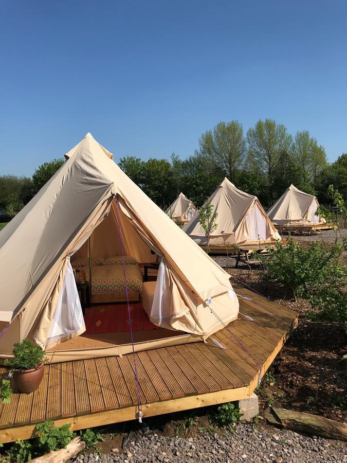 ホテルThe Holford Arms Chalets And Glamping ディドマートン エクステリア 写真